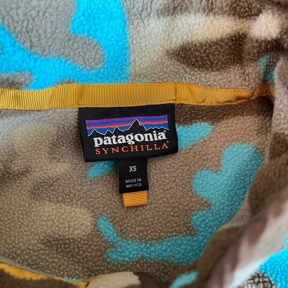 Patagonia Synchilla Snap-T fleece- Camo - Picture 4 of 6